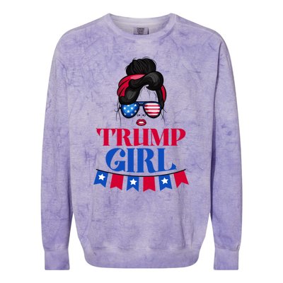 Trump Gift Colorblast Crewneck Sweatshirt