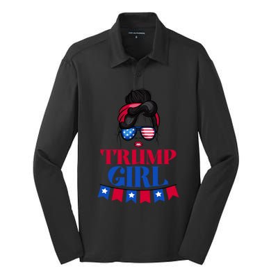 Trump Gift Silk Touch Performance Long Sleeve Polo