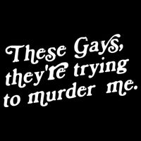 These Gays They're Trying To Murder Me Cooling Performance Long Sleeve Crew