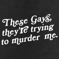 These Gays They're Trying To Murder Me Golf Towel
