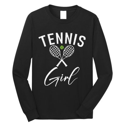 Tennis Girl Long Sleeve Shirt