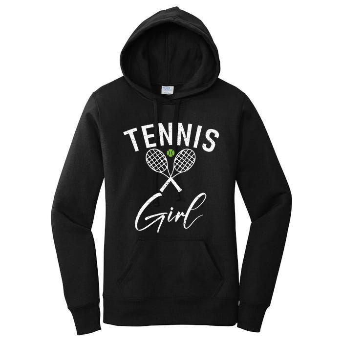 Tennis Girl Women's Pullover Hoodie