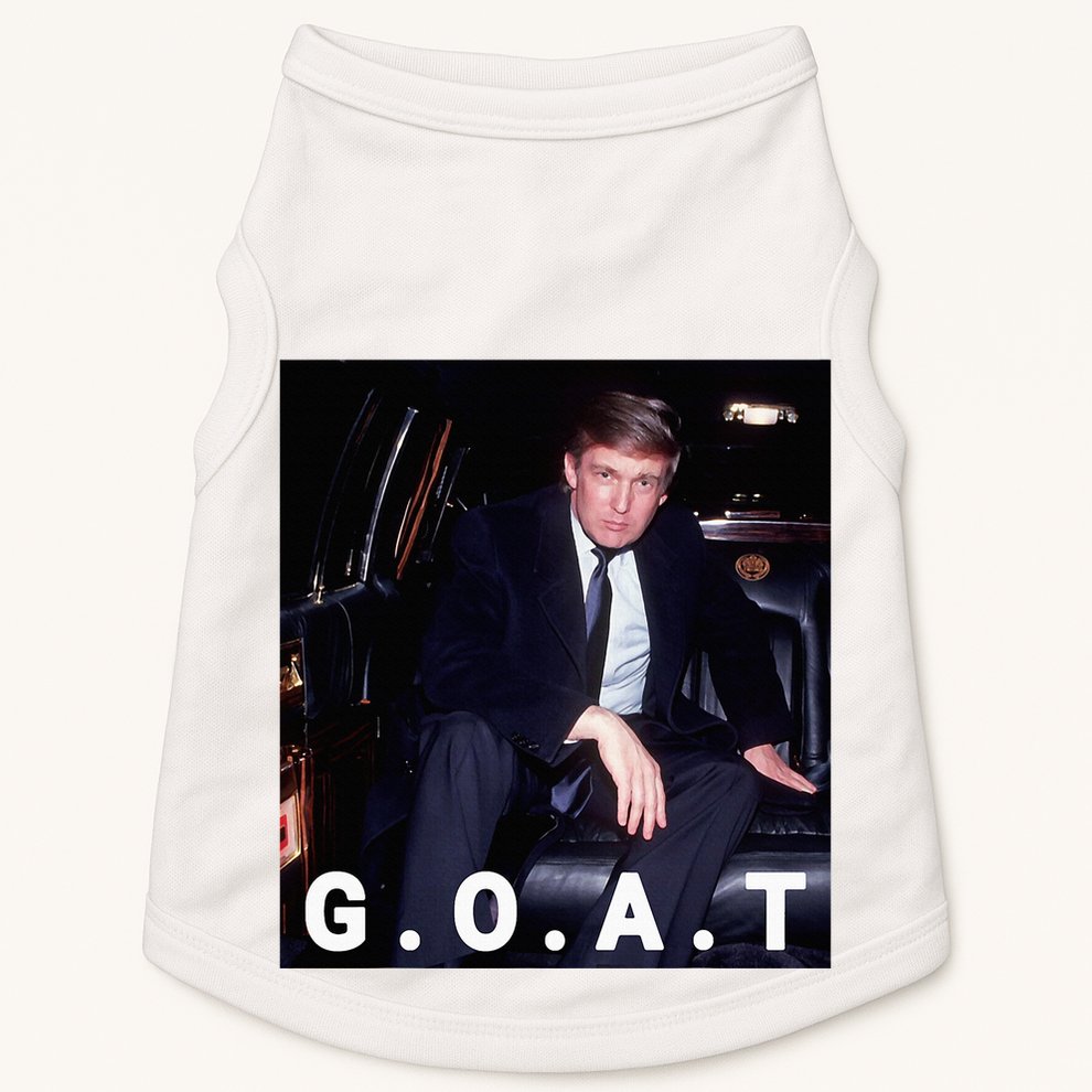 Trump Goat Trump 2024 Doggie Tank