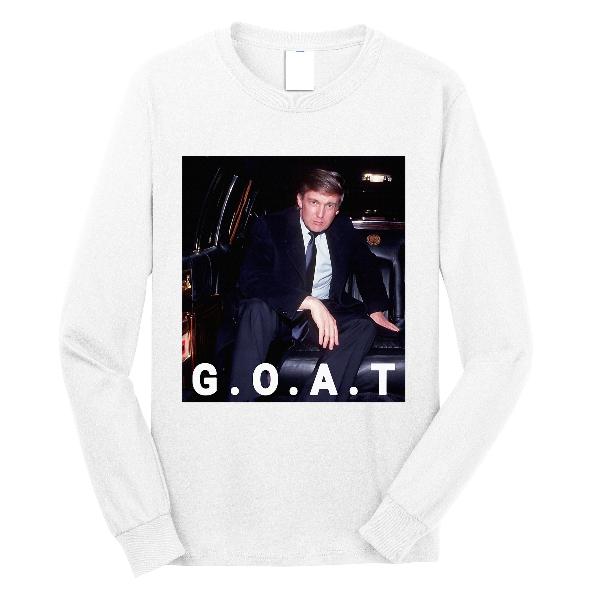 Trump Goat Trump 2024 Long Sleeve Shirt