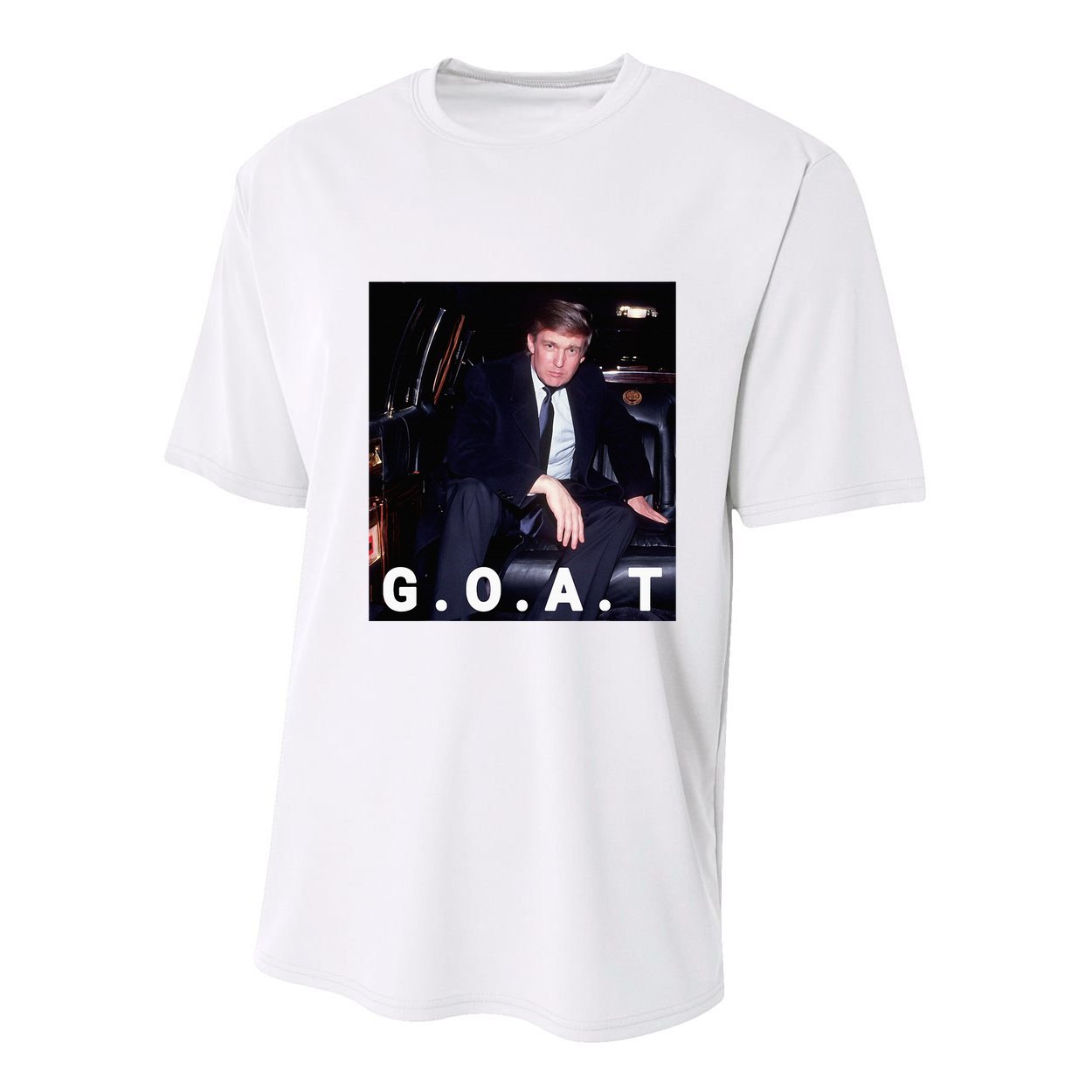 Trump Goat Trump 2024 Youth Performance Sprint T-Shirt
