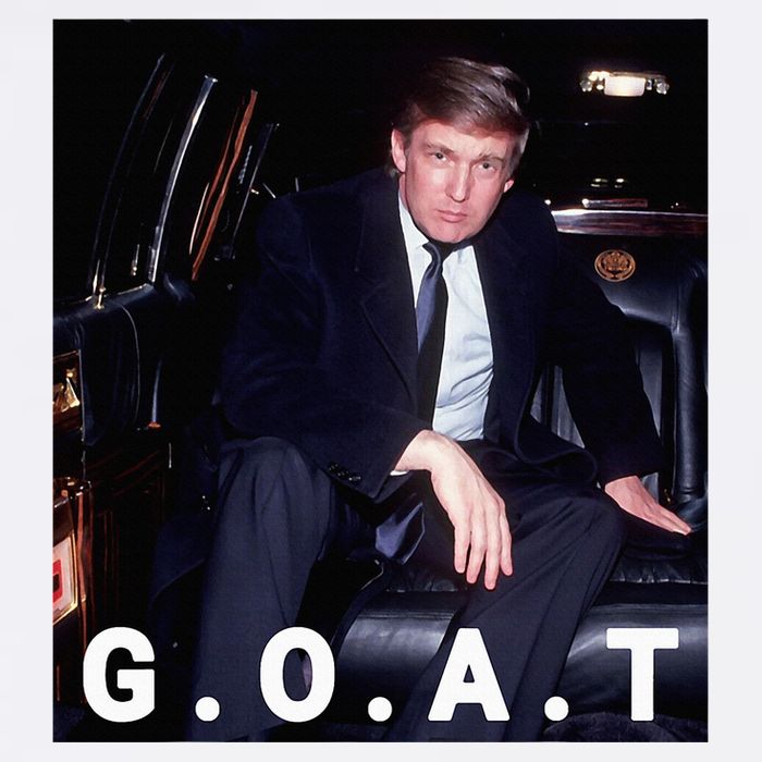 Trump Goat Trump 2024 Poster