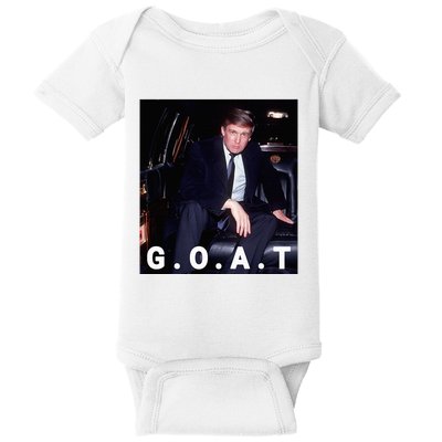 Trump Goat Trump 2024 Baby Bodysuit