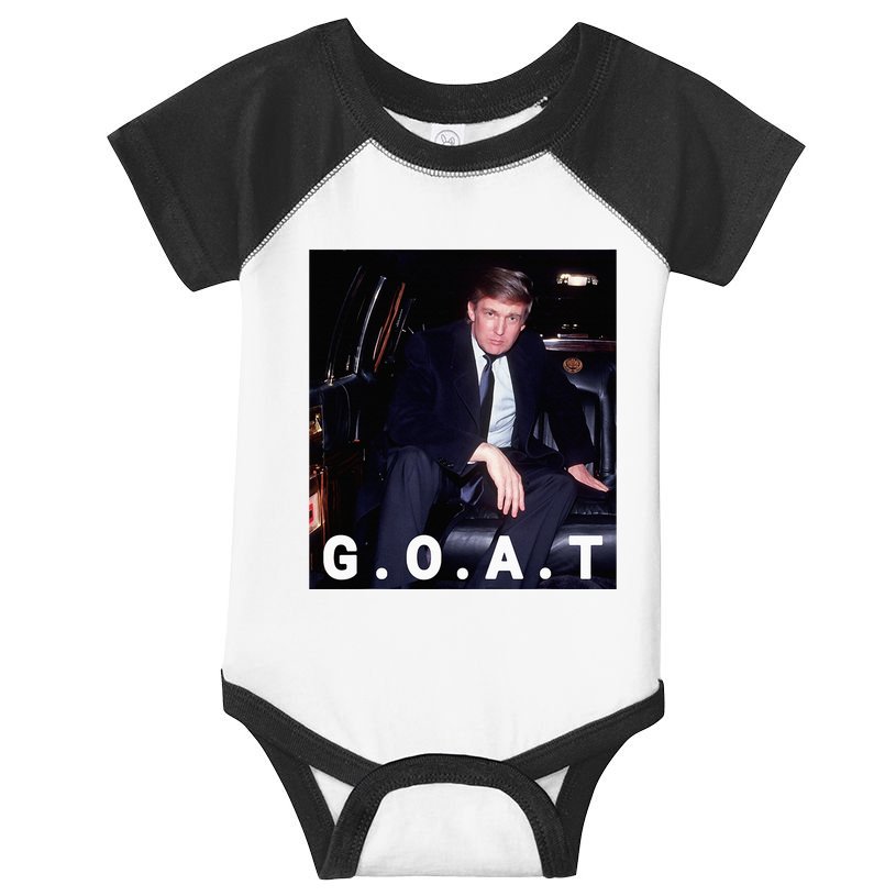 Trump Goat Trump 2024 Infant Baby Jersey Bodysuit