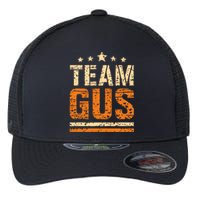 Team Gus ThatS My Dad Gus Support Saying Flexfit Unipanel Trucker Cap