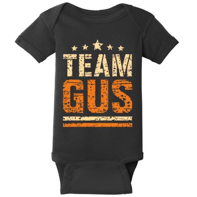 Team Gus ThatS My Dad Gus Support Saying Baby Bodysuit