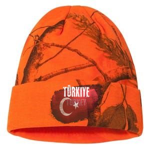 Turkey Grunge Turkish Flag Gift Kati Licensed 12" Camo Beanie