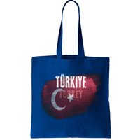 Turkey Grunge Turkish Flag Gift Tote Bag