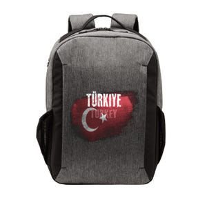 Turkey Grunge Turkish Flag Gift Vector Backpack