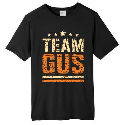 Team Gus Thats My Dad Gus Support Saying Tall Fusion ChromaSoft Performance T-Shirt