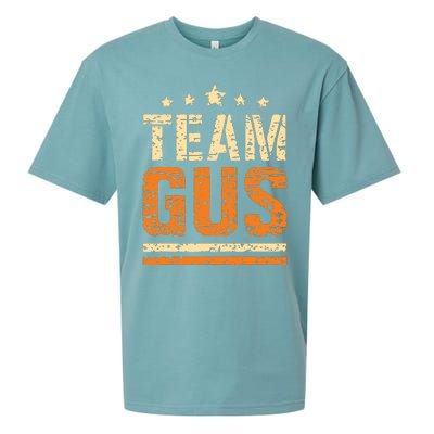 Team Gus Thats My Dad Gus Support Saying Sueded Cloud Jersey T-Shirt