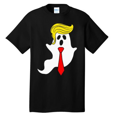 Trump Ghost Trump Hair Halloween Tall T-Shirt