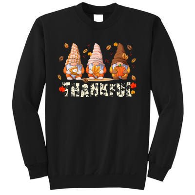 Thanksgiving Gnome Thankful Sweatshirt