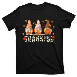 Thanksgiving Gnome Thankful T-Shirt