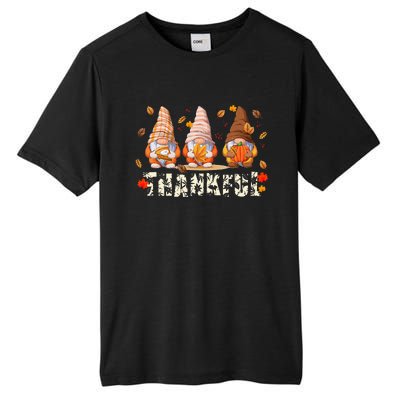 Thanksgiving Gnome Thankful Tall Fusion ChromaSoft Performance T-Shirt