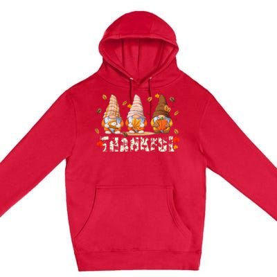 Thanksgiving Gnome Thankful Premium Pullover Hoodie