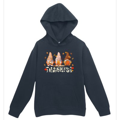 Thanksgiving Gnome Thankful Urban Pullover Hoodie