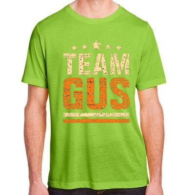 Team Gus ThatS My Dad Gus Support Saying Adult ChromaSoft Performance T-Shirt