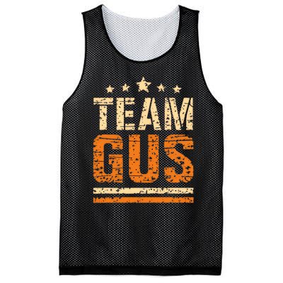 Team Gus ThatS My Dad Gus Support Saying Mesh Reversible Basketball Jersey Tank