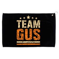 Team Gus ThatS My Dad Gus Support Saying Grommeted Golf Towel