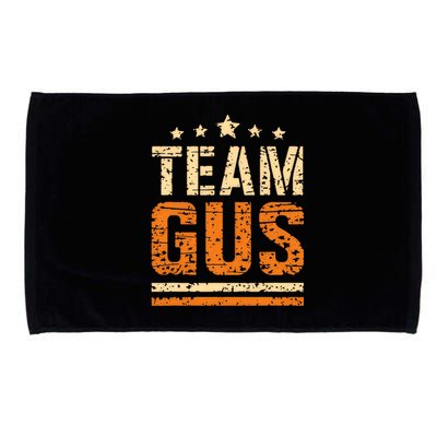 Team Gus ThatS My Dad Gus Support Saying Microfiber Hand Towel