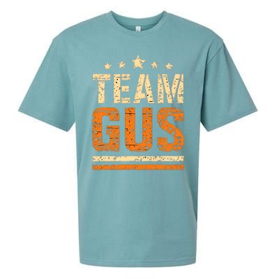 Team Gus ThatS My Dad Gus Support Saying Sueded Cloud Jersey T-Shirt