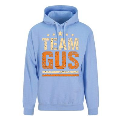 Team Gus ThatS My Dad Gus Support Saying Unisex Surf Hoodie