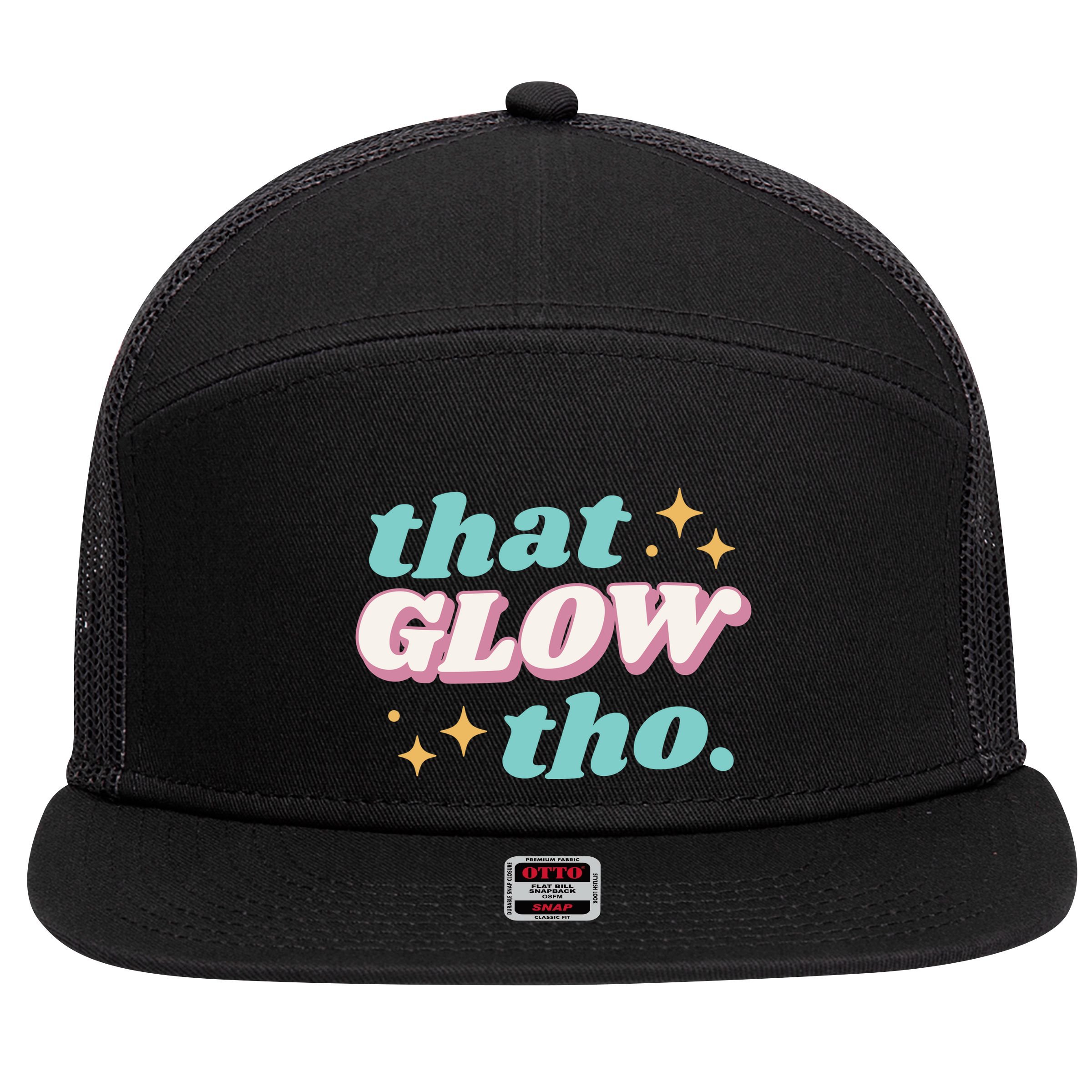 That Glow Tho Beauty 7 Panel Mesh Trucker Snapback Hat