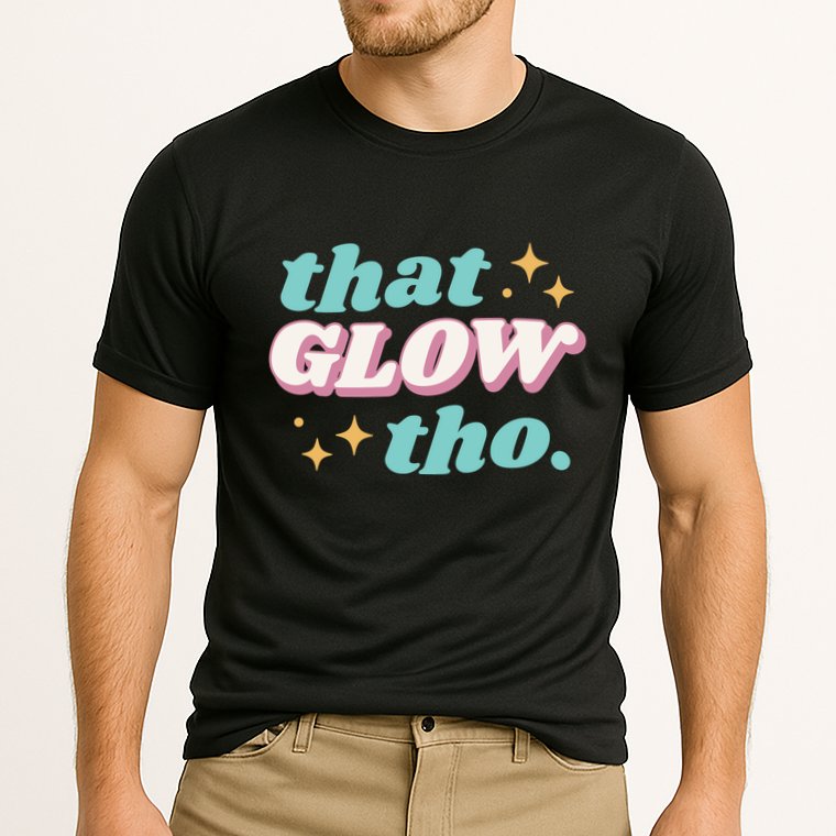 That Glow Tho Beauty Cooling Performance Crew T-Shirt