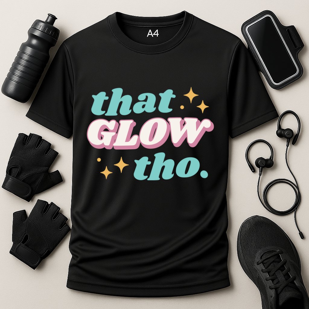 That Glow Tho Beauty Cooling Performance Crew T-Shirt