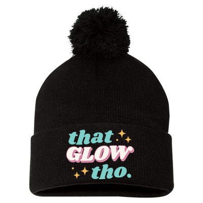 That Glow Tho Beauty Pom Pom 12in Knit Beanie