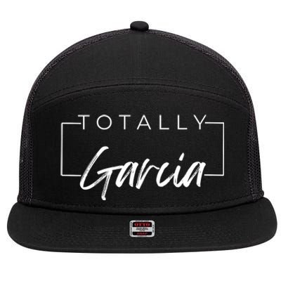 Totally Garcia 7 Panel Mesh Trucker Snapback Hat