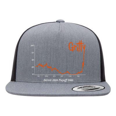 Tigers Gritty Tigs Flat Bill Trucker Hat