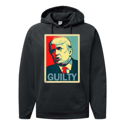 Trump Guilty Performance Fleece Hoodie