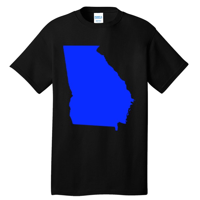 Turn Georgia To Blue Proud Democrat Design Tall T-Shirt