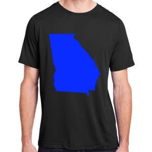 Turn Georgia To Blue Proud Democrat Design Adult ChromaSoft Performance T-Shirt