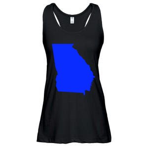 Turn Georgia To Blue Proud Democrat Design Ladies Essential Flowy Tank