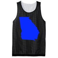 Turn Georgia To Blue Proud Democrat Design Mesh Reversible Basketball Jersey Tank