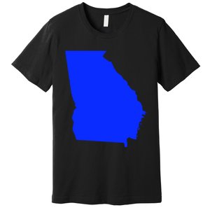 Turn Georgia To Blue Proud Democrat Design Premium T-Shirt