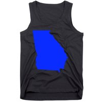 Turn Georgia To Blue Proud Democrat Design Tank Top