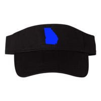 Turn Georgia To Blue Proud Democrat Design Valucap Bio-Washed Visor