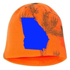 Turn Georgia To Blue Proud Democrat Design Kati - Camo Knit Beanie