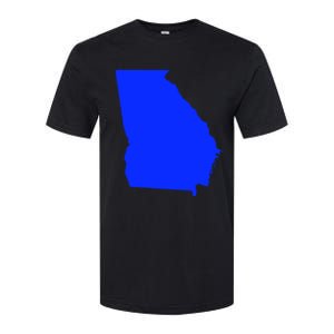 Turn Georgia To Blue Proud Democrat Design Softstyle CVC T-Shirt