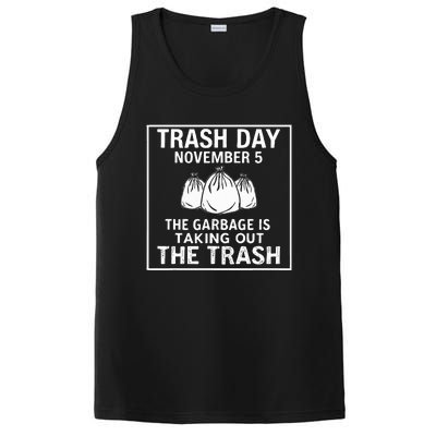 Trump Garbage Trash Day November 5 Garbage Taking Out Trash PosiCharge Competitor Tank