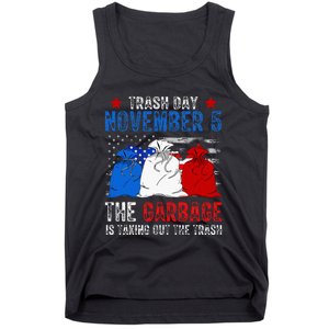 Trump Garbage Trash Day November 5 Garbage Taking Out Trash Tank Top