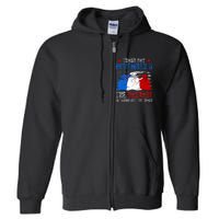 Trump Garbage Trash Day November 5 Garbage Taking Out Trash Full Zip Hoodie